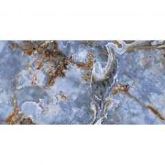 Керамогранит Bluezone Agyaro Blue High Glossy 60x120 см