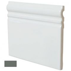 Плинтус Evolution Skirting Gris Oscuro Brillo 15x15 см Equipe (21019)