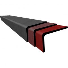 Ступень С3 облицовочный элемент рисунок Состаренный габбро 1210х350х190 мм (красный)