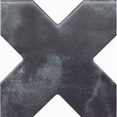 Напольная плитка Cevica Becolors Cross Navy 13,25x13,25 см