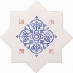Напольная плитка Cevica Becolors Star Dec. Arabesque 13,25x13,25 см