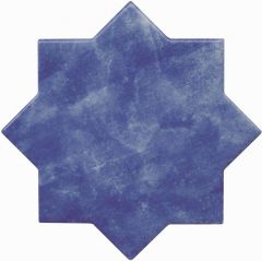 Напольная плитка Cevica Becolors Star Electric Blue 13,25x13,25 см