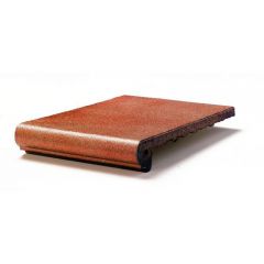 Ступень Gres Aragon Esmaltados Classic Peldano Redondo Isla Malta 33x24.4 см