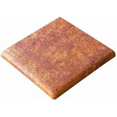 Ступень Gres Aragon Esquina Redonda Jasper Marron 33x33 см
