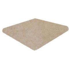 Ступень Gres Aragon Esquina Redonda Capri Beige 33x33 см