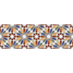 Настенная плитка Gravita Гравита Morroco sky link dec 2 30x90 см ректификат матовая, 78801874