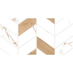 Настенная плитка Global Tile (Глобал Тайл) Marmaris GT 50x25 см Белый GT128VG