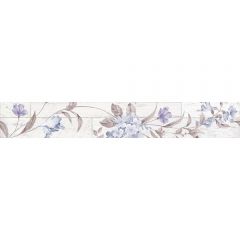 Бордюр Global Tile San Remo 5,4x50 см Белый GT16VG