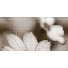 Декор Belleza стеклянный Gold Morming А бежевый 20х40 см