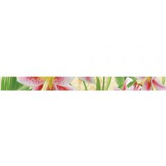 Бордюр Belleza стеклянный Lily многоцветный 4х50 см