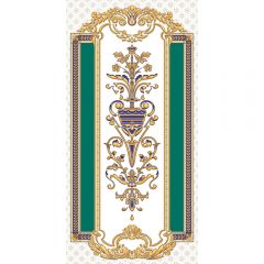 Декор Ceramique Imperiale Золотой бирюзовый 25х50 см (04-01-1-10-03-71-905-0)