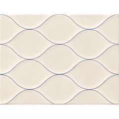 Плитка настенная Golden Tile Изольда св.бежевый контур рельеф 25х33 см (7МV261)