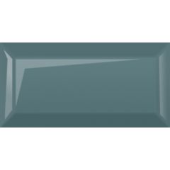 Плитка настенная Golden Tile Metrotiles голубой грань 10х20 см (463051)