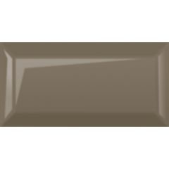 Плитка настенная Golden Tile Metrotiles Дымчатый грань 10х20 см (46В061)