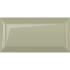 Плитка настенная Golden Tile Metrotiles Оливковый грань 10х20 см (46R061)
