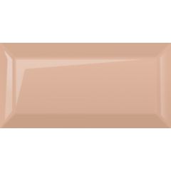 Плитка настенная Golden Tile Metrotiles Розовый грань 10х20 см (465051)