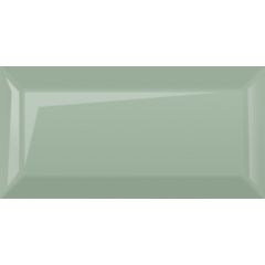 Плитка настенная Golden Tile Metrotiles Салатовый грань 10х20 см (46Д051)
