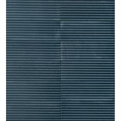 Керамогранит Marazzi Rice Blu Strutt. Pleat 3D Lux 7,5х20 см (M96L)