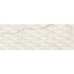 Плитка Marazzi Allmarble Wall Statuario Struttura Pav Satin 3D Rett. 40х120 см (M6TD)