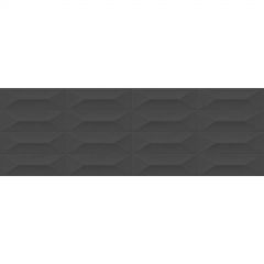 Плитка Marazzi Colorplay Anthracite Struttura Cabochon 3D Rett. 30х90 см (M4KV)
