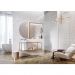 Керамогранит Meissen (Мейсен) Carrara Chic шеврон B светло-коричневый 22,1x89 см (O-CCH-GGA394)