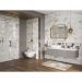 Керамогранит Meissen (Мейсен) Wildchic Wild chic темно-коричневый рельеф ректификат 21,8x89,8 см (16506)
