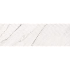Плитка Meissen Carrara Chic рельеф шеврон белый 29х89 см (O-CCH-WTA052)