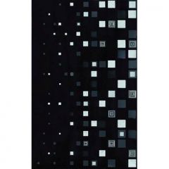 Декор Cerrol Kwant czarny 25х40 см