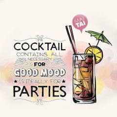 Декор Артвалентто Cocktail 3 15х15 см