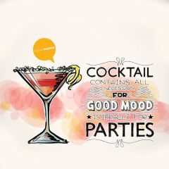 Декор Артвалентто Cocktail 1 15х15 см