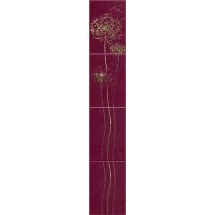 Бордюр Атем Silk Oduvan Розовый Pn 27,5х7 см