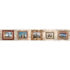 Бордюр Дельта Керамика Newspapers B300D130 4,5х30 см