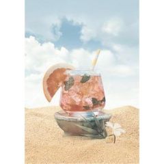 Декор Дельта Керамика Cocktail D2 D2D140 20х30 см