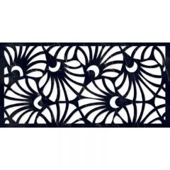 Керамогранит Art Ceramic Mira Black Decore 60x120 см