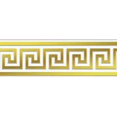 Бордюр Eurotile Marbelia 25x70 золото 7,5х24,5 см (21)