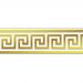 Бордюр Eurotile Marbelia 25x70 золото 7,5х24,5 см (21)