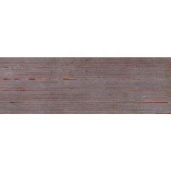 Керамическая плитка Eurotile Rebellion рельеф полоски 29,5х89,5 см (692 RBD3GY)