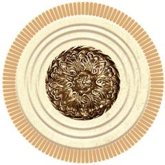Вставка Eurotile Rus Artemis 10,5х10,5 см (364)