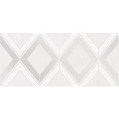 Вставка Cersanit (Церсанит) Alrami серая ромбы 15915 20х44 см