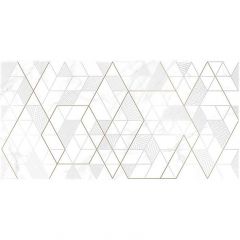 Вставка Cersanit (Церсанит) Calacatta белая ромбы KT2L052DT-36 29,8х59,8 см