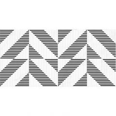 Вставка Cersanit (Церсанит) Calacatta белая шеврон 15925 29,8х59,8 см