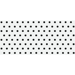 Вставка Cersanit (Церсанит) Evolution точки черно-белый (EV2G441) 20х44 см