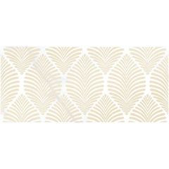 Вставка Cersanit (Церсанит) Omnia белая узоры OM2G051DT 20х44 см