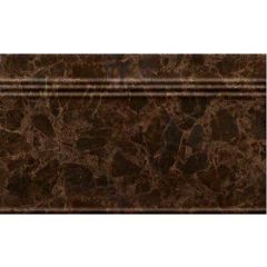 Бордюр Italon Elite Элит Дарк Альцата 15х25 см, толщ. 8,5 мм (600090000210)