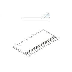 Ступень Italon Everstone x2 (для улиц) Эверстоун Дезерт закругленная грип Х2 30х60 см, толщ. 20 мм (620040000095)