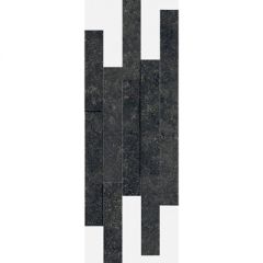 Декор Italon (Италон) Room Рум Стоун Блэк Брик 3D 28х78 см, толщ. 0,9 см (620110000103)