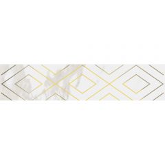 Бордюр Kerama marazzi Алентежу белый обрезной 7.2х30 см (OS/A273/13124R)