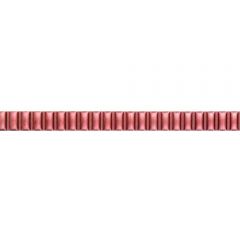 Бордюр Kerama marazzi Бисер красный 1.4х20 см (175)