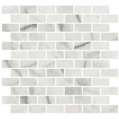 Декор Kerama marazzi Буонарроти белый мозаичный 30х32 см (MM13105)