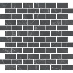 Декор Kerama marazzi Буонарроти серый темный мозаичный 30х32 см (MM13106)